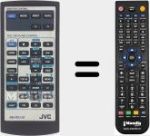 Replacement remote control for RM-RK230