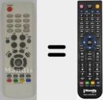 Replacement remote control for MI-AA5900332A