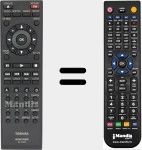 Replacement remote control for SE-R0285