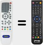 Replacement remote control for SWP-D3956W-KR4