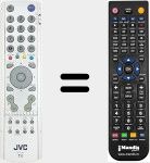Replacement remote control for RM-C1861 (30039453)