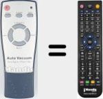 Replacement remote control for Auto Vacuum