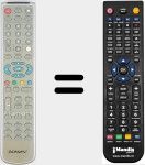 Replacement remote control for BOM005