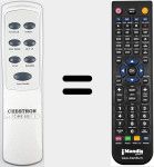 Replacement remote control for CHRC-052