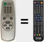 Replacement remote control for UX 70