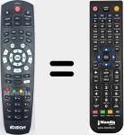 Replacement remote control for EDI001