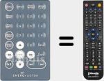 Replacement remote control for ENE009