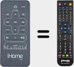 Replacement remote control for IR41