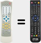 Replacement remote control for KF-3000