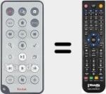 Replacement remote control for RC6134 (MKJ41405901)
