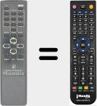 Replacement remote control for REMCON1496