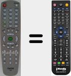 Replacement remote control for REMCON1527