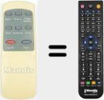 Replacement remote control for REMCON1699