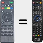 Replacement remote control for REMCON1895