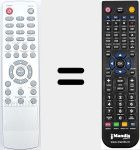 Replacement remote control for REMCON1966