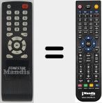 Replacement remote control for Portable Amplifier
