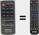 Replacement remote control for N2QAYC000077