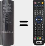 Replacement remote control for PS3