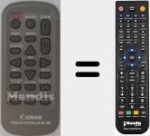 Replacement remote control for WL-D86