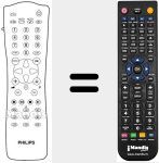Replacement remote control for REMCON1122