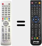 Replacement remote control for REMCON246