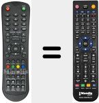 Replacement remote control for REMCON977