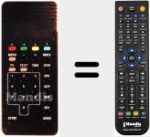 Replacement remote control for REMCON974