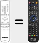 Replacement remote control for REMCON583