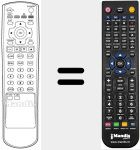 Replacement remote control for REMCON908