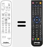 Replacement remote control for 597086G
