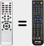 Replacement remote control for REMCON119