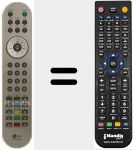 Replacement remote control for 6710V00091A