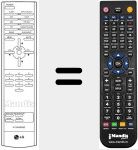 Replacement remote control for MF02HA (6710V00092E)