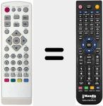 Replacement remote control for REMCON326