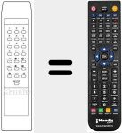 Replacement remote control for REMCON539