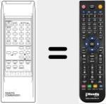 Replacement remote control for REMCON1200