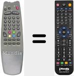 Replacement remote control for REMCON389