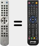 Replacement remote control for AZUR-540C-V1