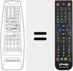 Replacement remote control for REMCON932