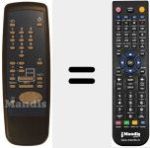 Replacement remote control for REMCON879