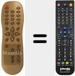 Replacement remote control for REMCON880
