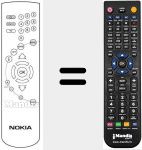 Replacement remote control for REMCON866