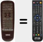 Replacement remote control for NX703130