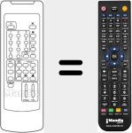 Replacement remote control for RC351
