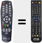 Replacement remote control for IRC T-03