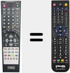 Replacement remote control for REMCON346