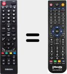 Replacement remote control for ORI001