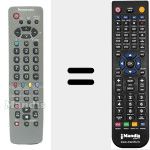 Replacement remote control for EUR511310