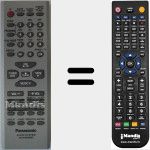 Replacement remote control for N2QAHB000065