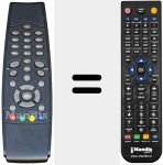 Replacement remote control for RC39800R00-08